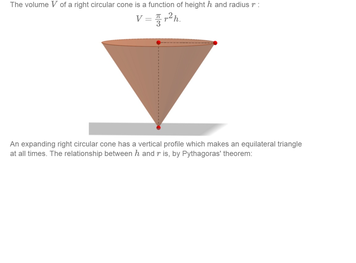 solved-the-volume-v-of-a-right-circular-cone-is-a-functio-chegg