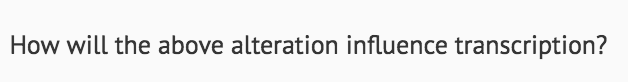 Question: The following DNA sequence occurs near the middle of the coding region of a gene. There is a G to...