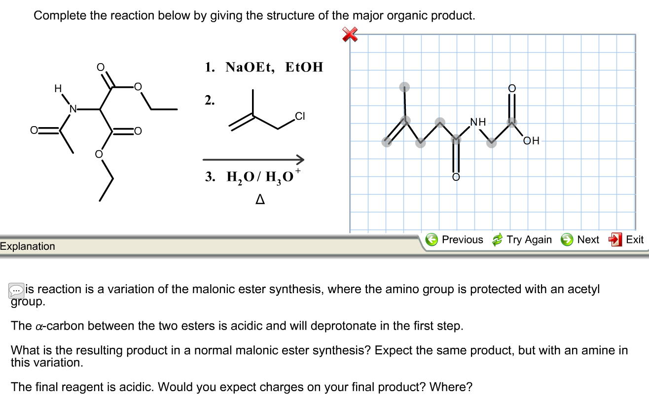 Gabriel reaction image