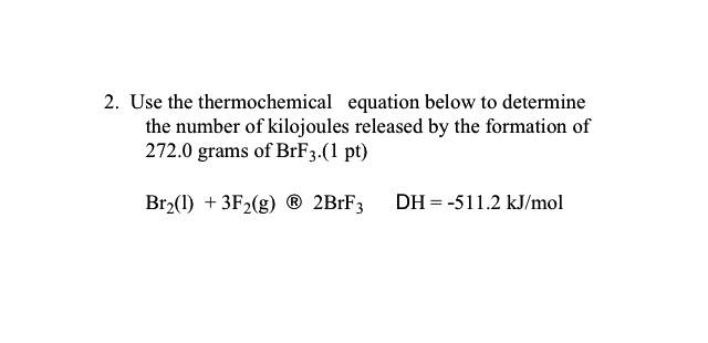 solved-use-the-thermochemical-equation-below-to-determine-chegg