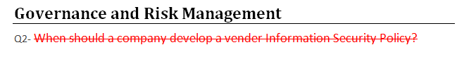 Governance and Risk Management 02- When sheuld liey?