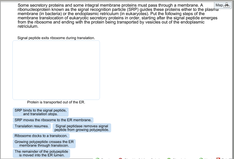 Question: Some secretory proteins and some integral membrane proteins mustpass through a membrane. A ribon...