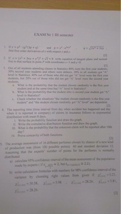 Question: Help to solve these problems. Thanks