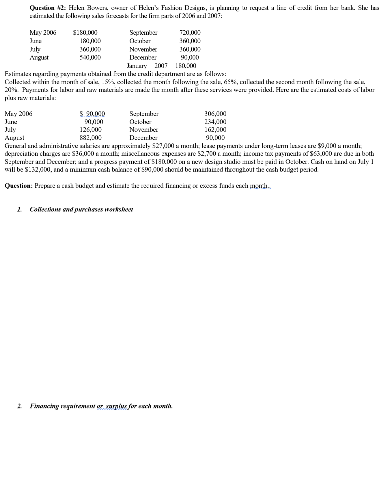 Worksheets Line Designs Worksheet solved helen bowers owner of helens fashion designs is is