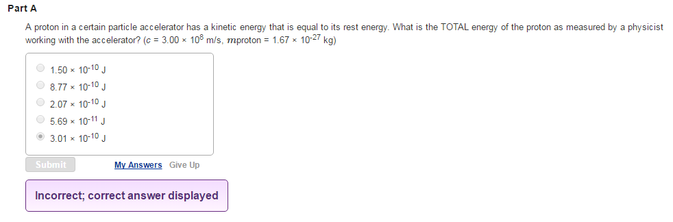 Solved A proton in a certain particle accelerator has a | Chegg.com