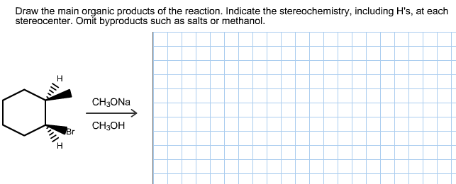 Solved: Draw The Main Organic Products Of The Reaction. In... | Chegg.com