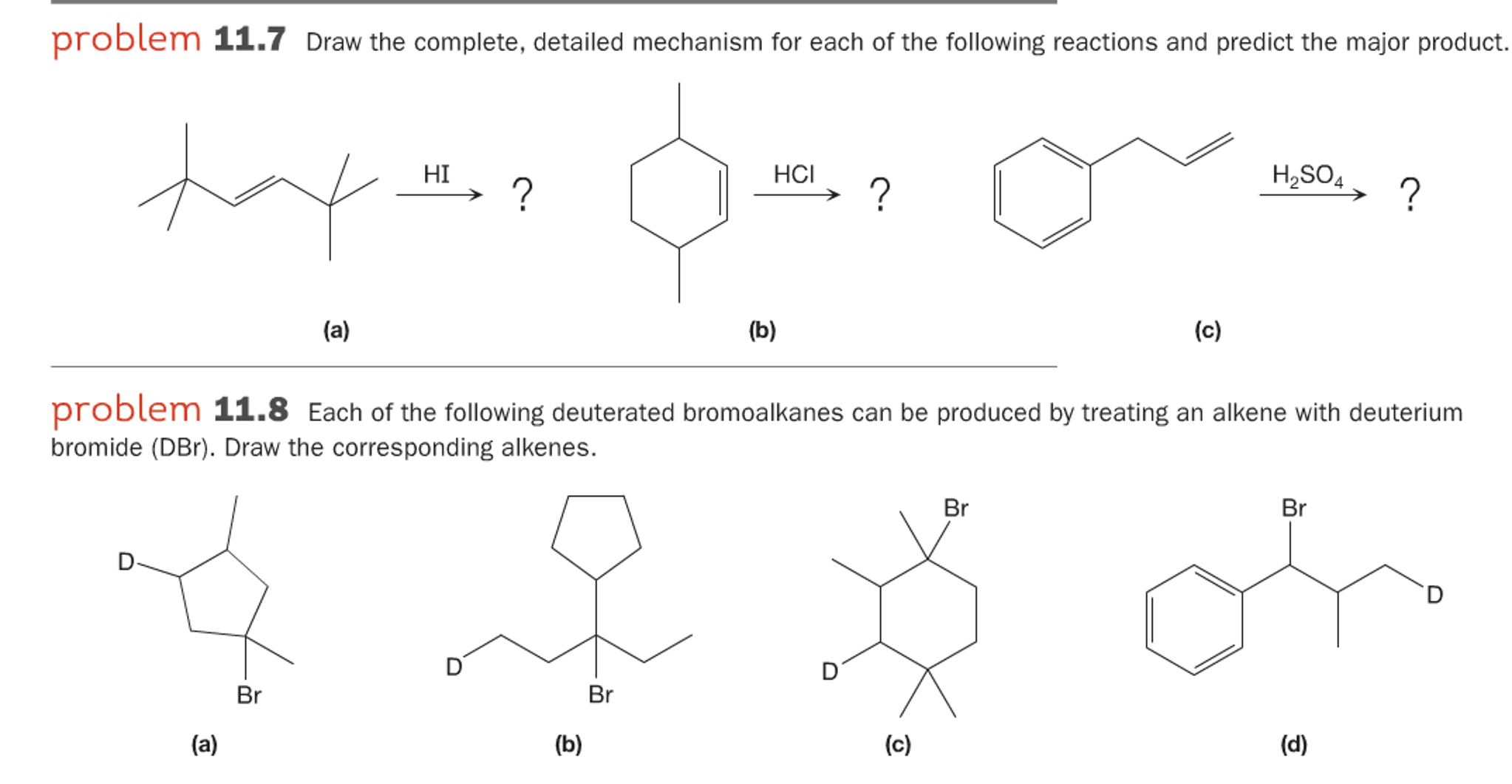 Solved: Draw The Complete, Detailed Mechanism For Each Of ... | Chegg.com