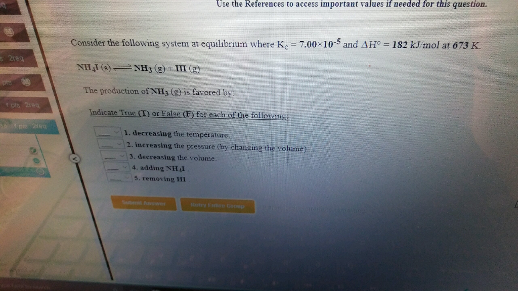 Question: Use the References to access important values if needed for this question. Consider the following...