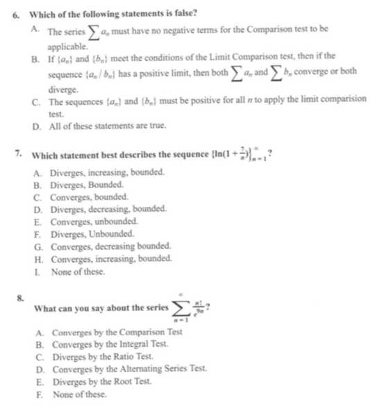Solved Which Of The Following Statements Is False? The Se...