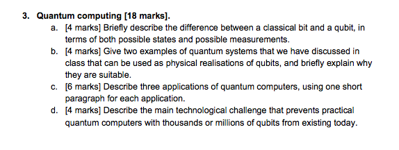 Which of the Following Statements Describe a Quantum Computer: Key Insights