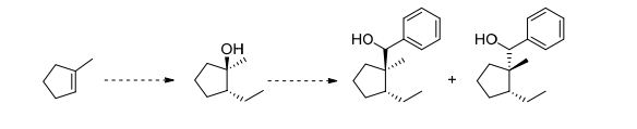 Question: Explain the difference in products observed (i.e., why does onereaction form an epoxide while th...