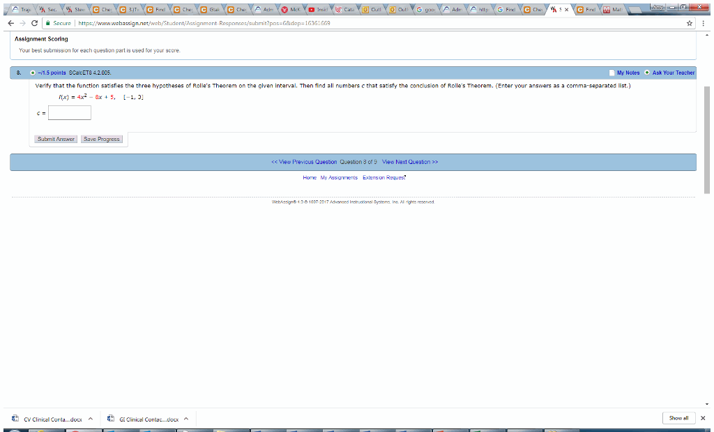 Question: ← C Secure https://www.webassgn net web Student Assignment Responses/submit?pos-6&depz 16361669 F...