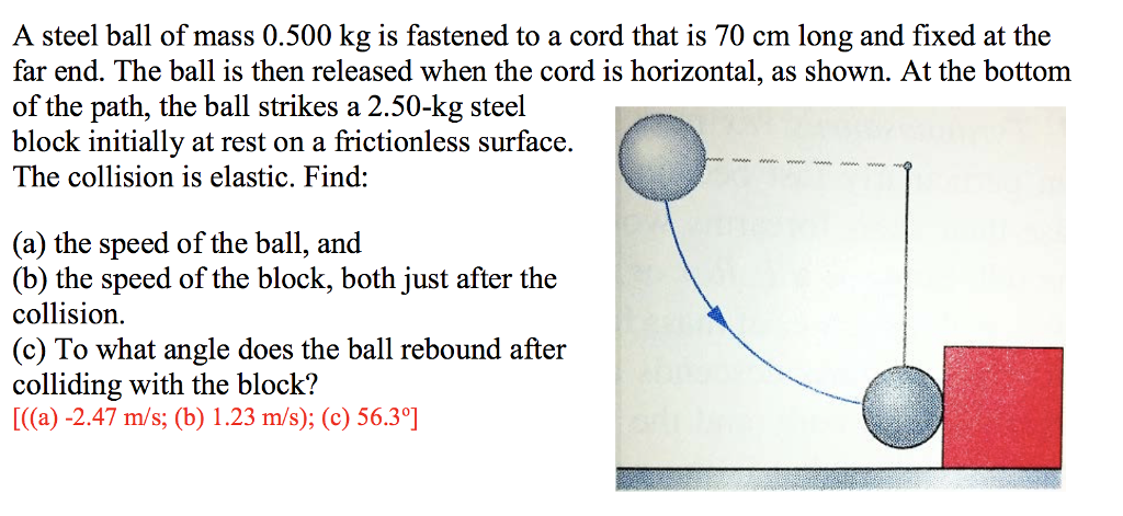 A Steel Ball of Mass 0.500 Kg is Fastened: Key Physics Insights