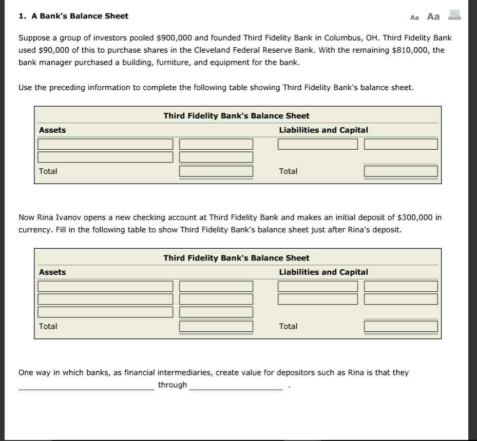 solved suppose a group of investors pooled 900 000 and f fill in balance sheet