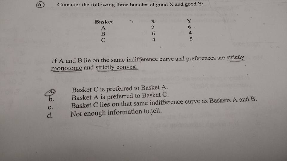 Question: Easy Micro help!! I need someone to CLEARLY andEASILY explain these answers. The answers are cor...