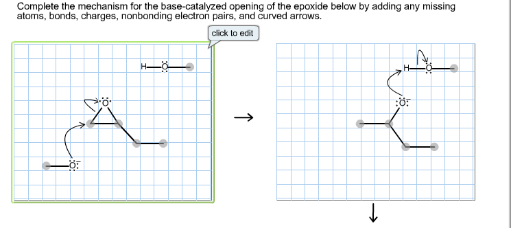 Solved: Complete The Mechanism For The Base-catalyzed Open... | Chegg.com