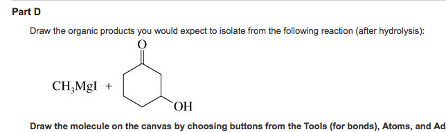 Solved Draw The Organic Products You Would Expect To Isolate Chegg