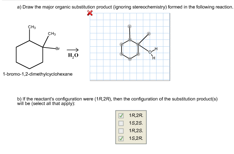 solved-1-a-draw-the-major-organic-substitution-product-chegg