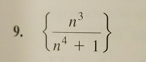 Solved 9 34 Limits Of Sequences Find The Limit Of The Chegg