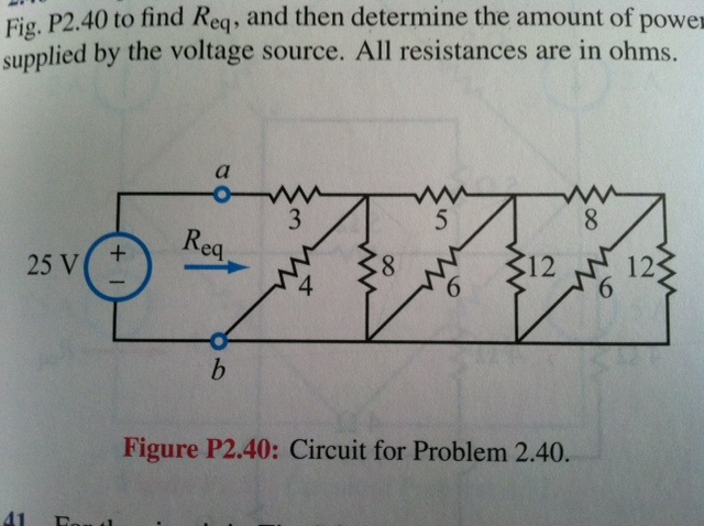 Solved Simplify The Circuit To The Right Of Terminals A B Chegg