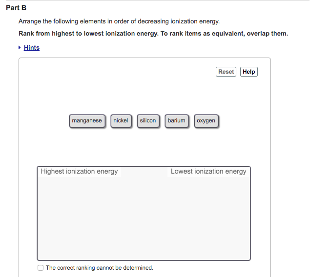 decreasing atomic radius