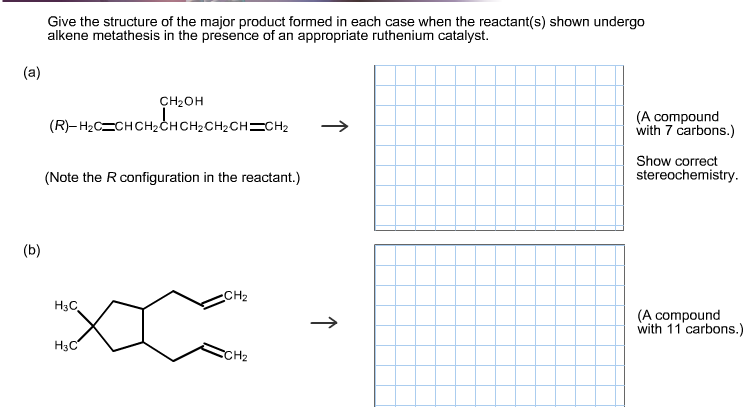 Enyne metathesis picture