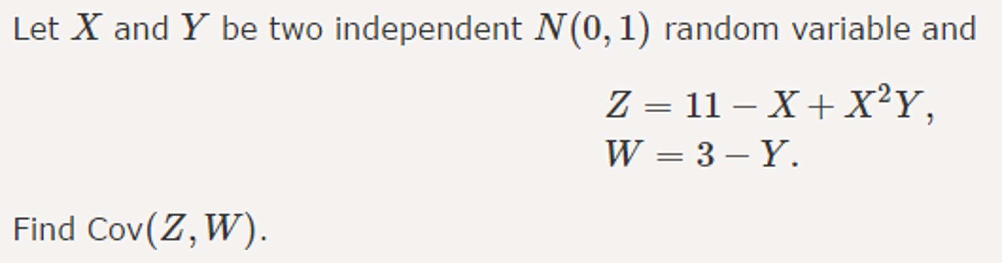 Solved Let X And Y Be Two Independent N Random Chegg