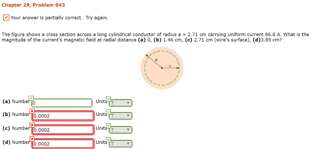 Solved The Figure Shows A Cross Section Across A Long Chegg