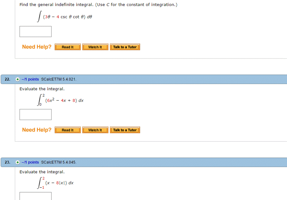 Solved Find The General Indefinite Integral Use C For The Chegg