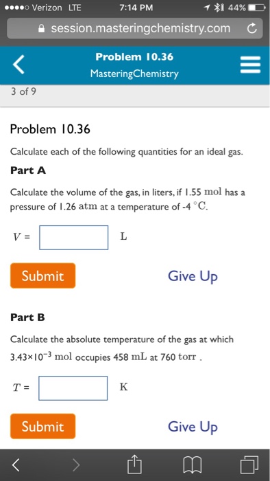 Solved Calculate Each Of The Following Quantities For An Chegg