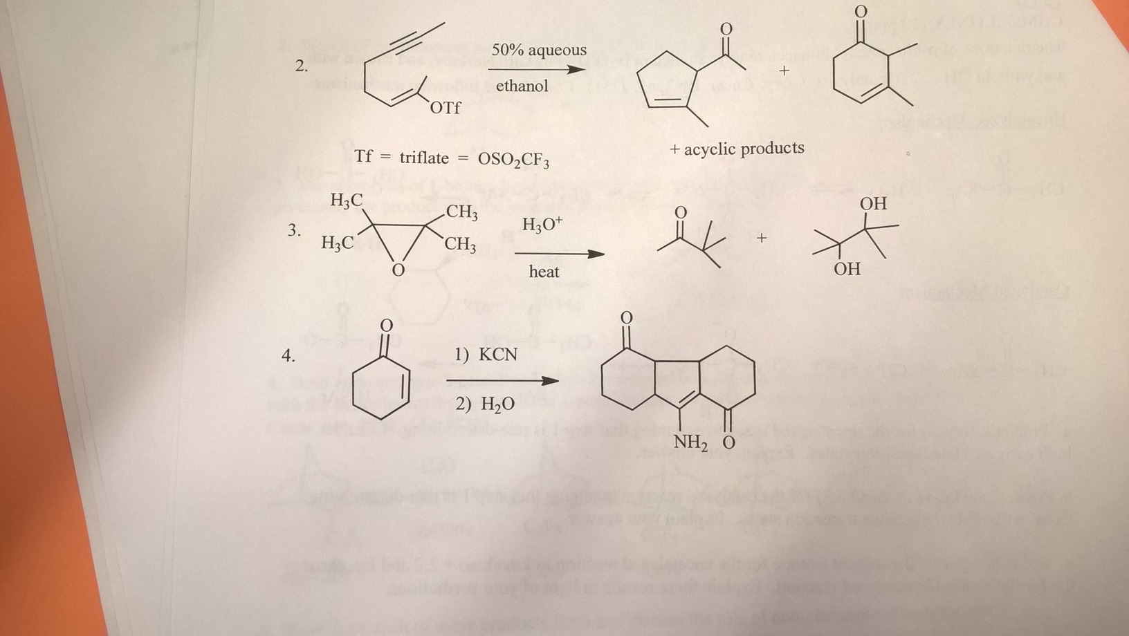 Propose Mechanisms For The Following Reactions Chegg