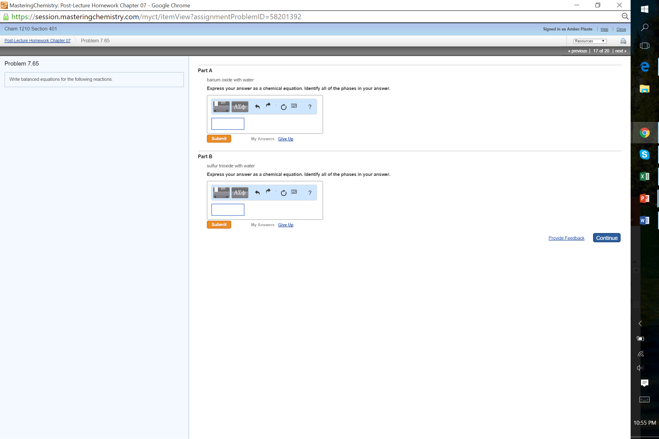 Solved Write Balanced Equations For The Following Reactions Chegg