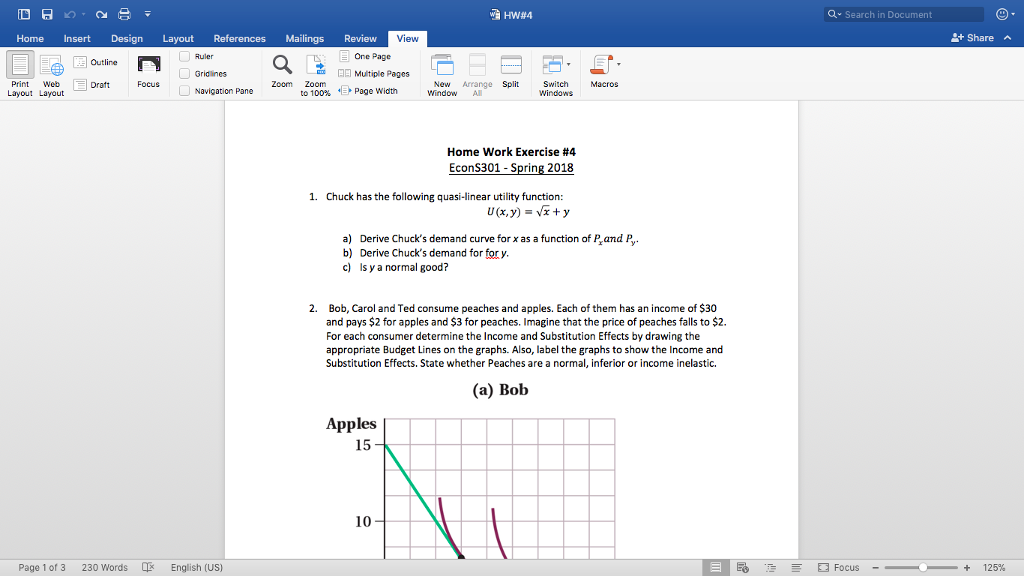 Solved A Search In Document Home Insert Design Layout Chegg