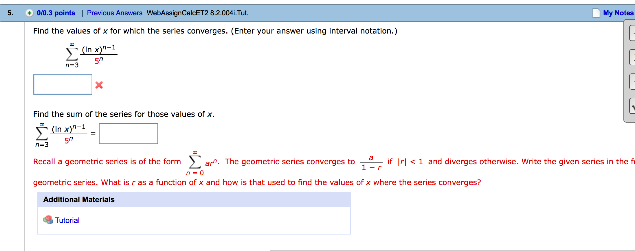 Solved Find The Values Of X For Which The Series Converges Chegg