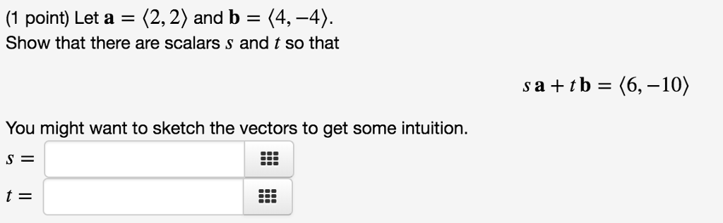 Solved Point Let A And B Show That Chegg