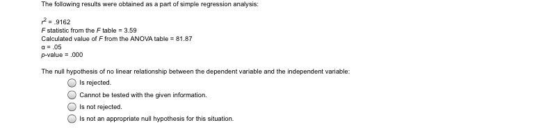 Solved The Following Results Were Obtained As A Part Of Chegg