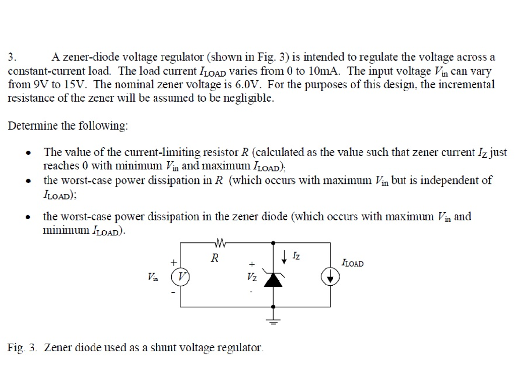 Zener Diode As Voltage Regulator Ic Simulation In Pro Vrogue Co