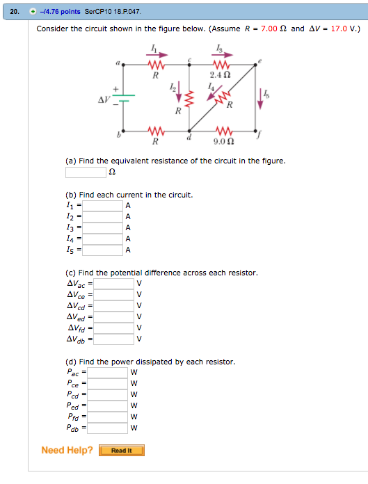 Solved Consider The Circuit Shown In The Figure Below Chegg