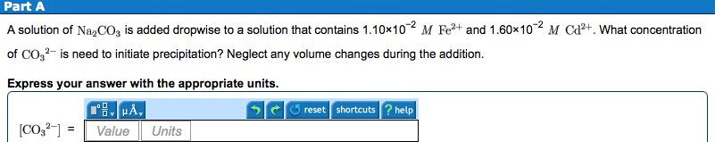 Solved The Solubility Product Constants Ksp At Degree C Chegg