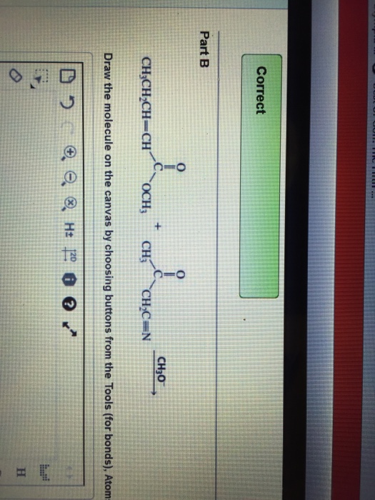 Solved Correct Part B Ch O Ch Ch Ch Ch Och Chchc N Draw The Chegg