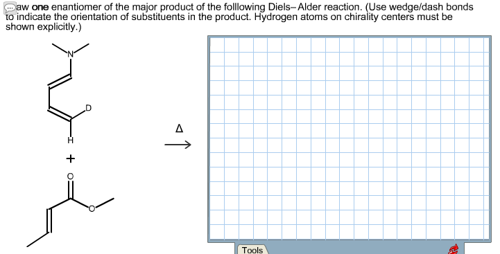 Solved Draw One Enantiomer Of The Major Product Of The Chegg