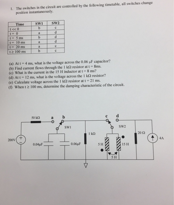 One Switch To Control Two Circuits