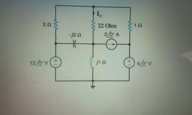 Solved Find Io In The Circuit In The Figure Below Using Chegg