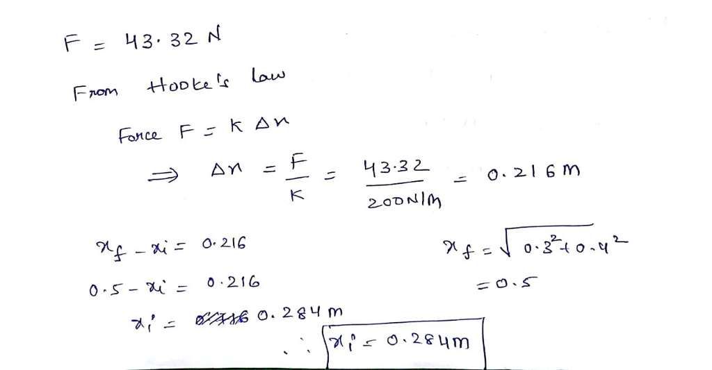 The Block Has A Mass Of 5 Kg And Rests On The Smooth Plane Determine