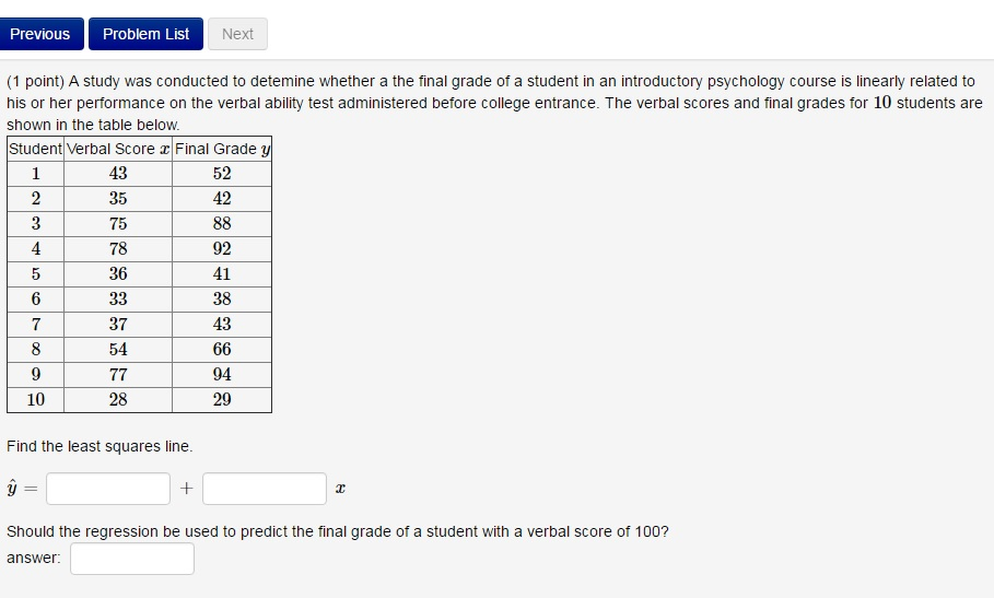 Solved A Study Was Conducted To Determine Whether A The Chegg