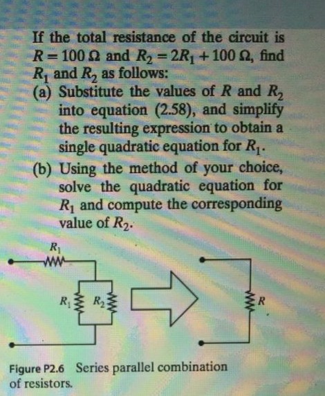 Solved 2 6 In The Purely Resistive Circuit Shown In 2 Fig Chegg