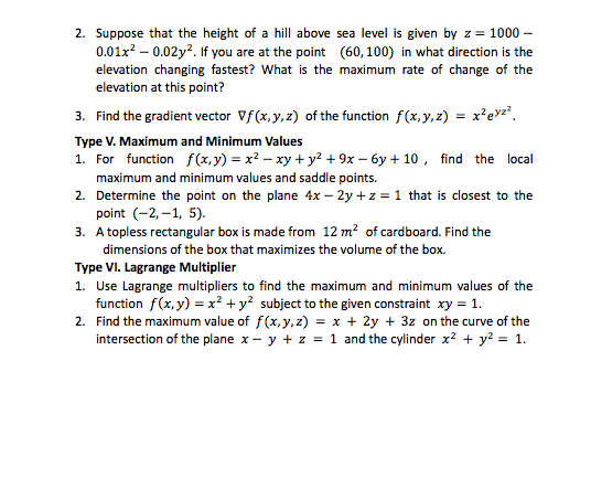 Solved Chapter 14 Sample Test Math 2630-90 2017 Fall Type I