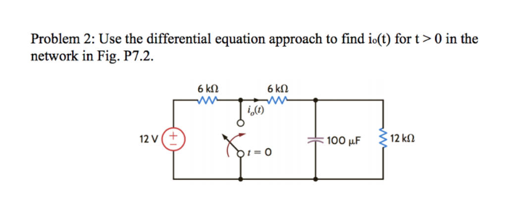 Solved Problem Use The Differential Equation Approach To Chegg