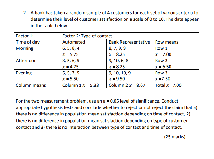 solved-a-bank-has-taken-a-random-sample-of-4-customers-fo-chegg