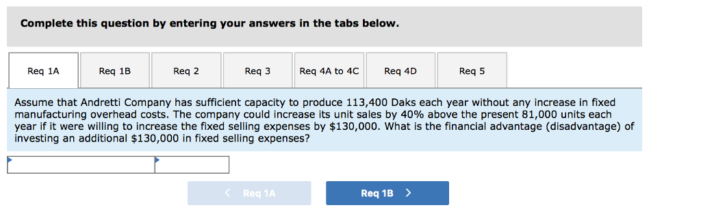 Solved Problem 12 18 Relevant Cost Analysis In A Variety Of Chegg